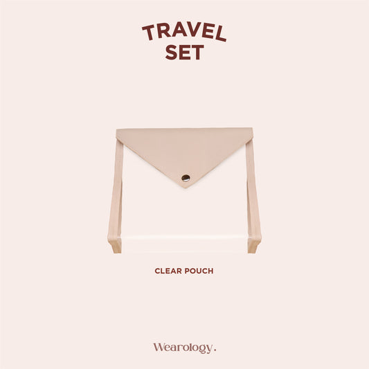Wearology Clear Premium Travel Pouch